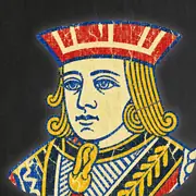 Phurti app icon: a jack on a dark chalkboard